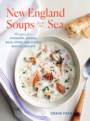 cover image of New England Soups From the Sea